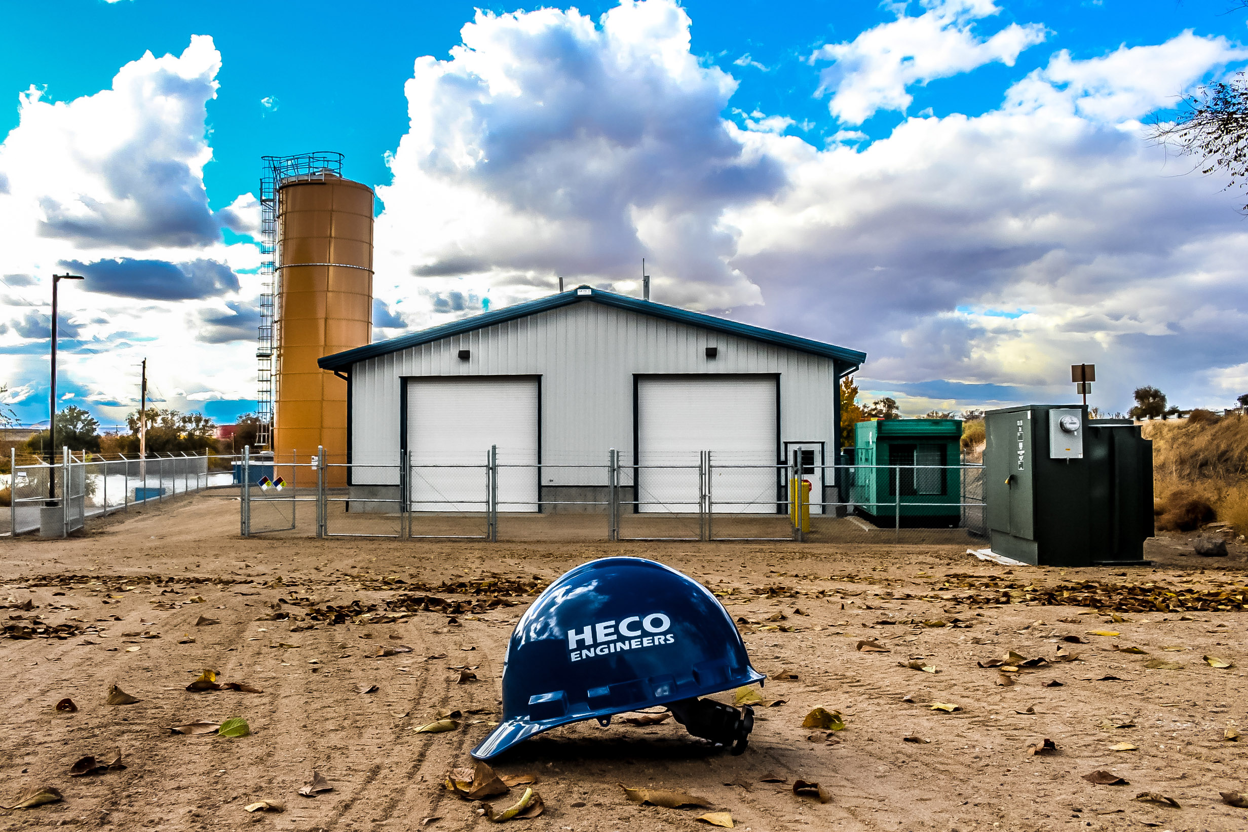 HECO helmet backed by facility