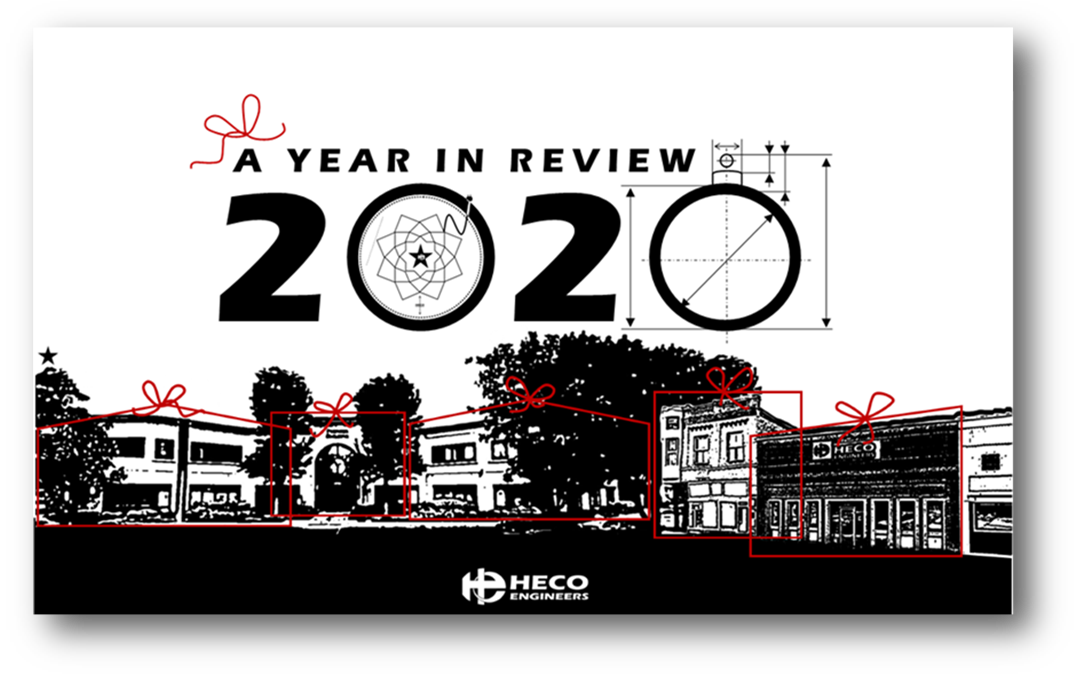 2020 A Year In Review graphic