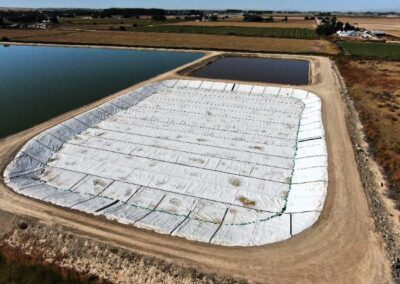 Wastewater Geomembrane Pond Lining Case Study